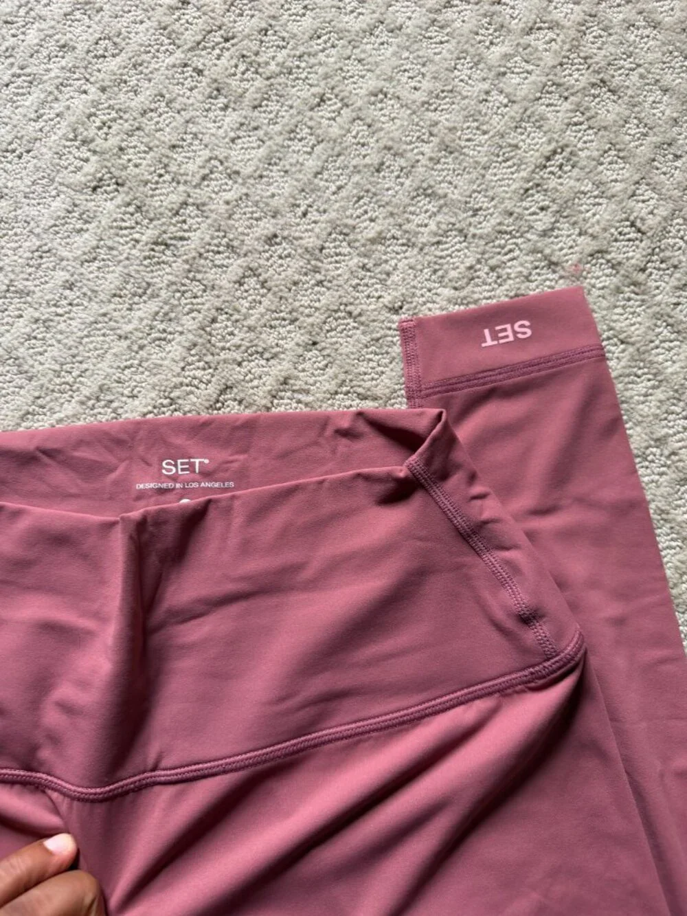 SET ACTICE - AILUXE PINK MATCHING SET - SIZE LARGE